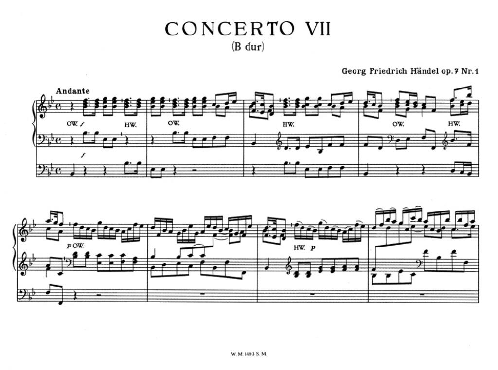 Orgelkonzerte fur Orgel allein mit Pedal. Heft 3